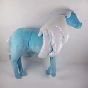 Disney 15” NOKK Frozen 2 Elsa Spirit Water Horse Blue Stuffed Animal Plush Toy
